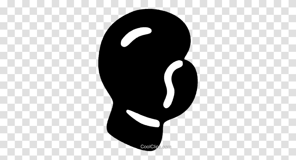Boxing Glove Royalty Free Vector Clip Art Illustration, Apparel, Stencil, Silhouette Transparent Png