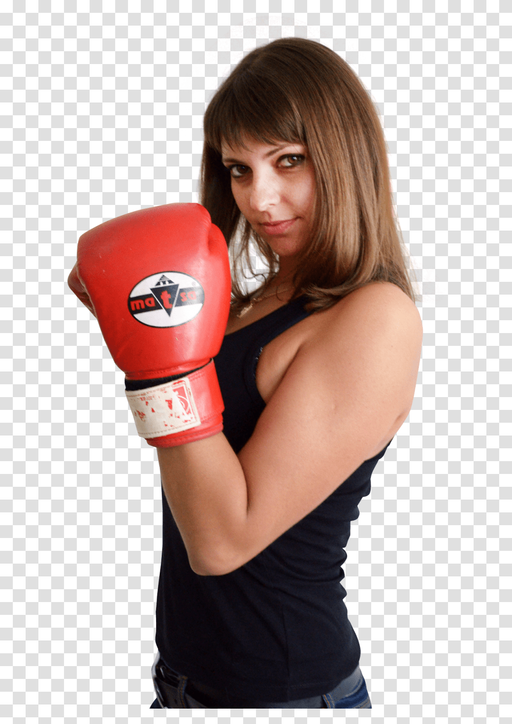 Boxing Gloves Image Woman Kickboxing, Person, Human, Sport, Sports Transparent Png