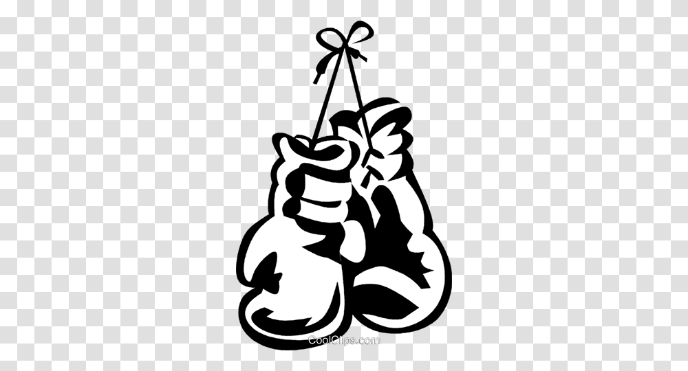 Boxing Gloves Royalty Free Vector Clip Art Illustration, Stencil, Silhouette, Hand Transparent Png
