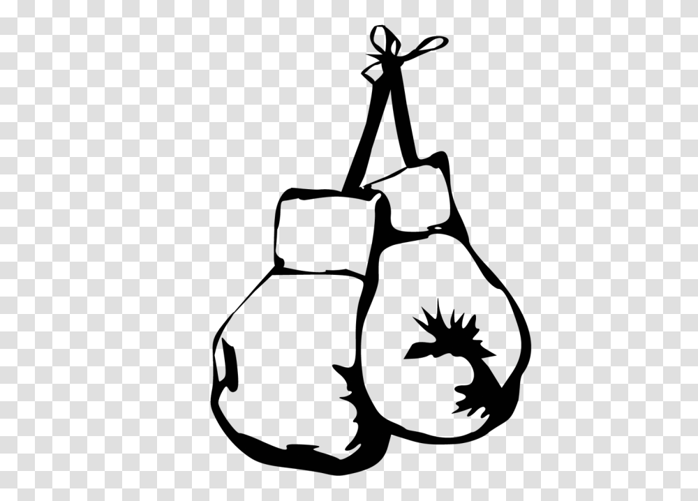Boxing Gloves Vector, Cross, Silhouette Transparent Png