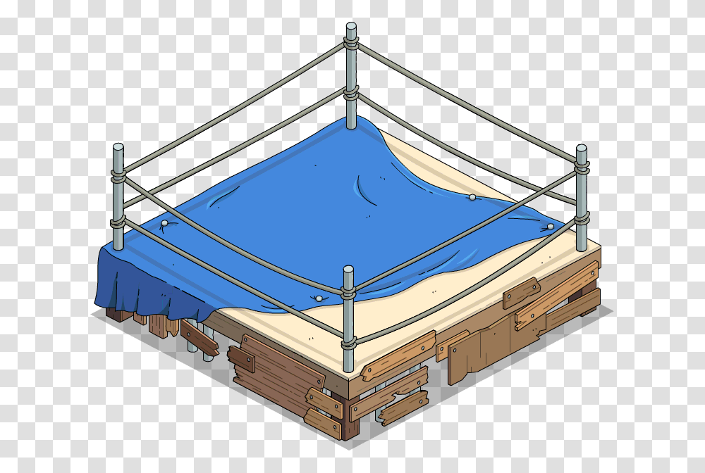 Boxing Ring, Building, Furniture, Jacuzzi, Couch Transparent Png