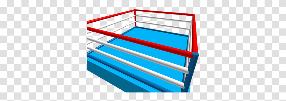 Boxing Ring Roblox Boxing Ring, Oars, Trampoline, Railing, Indoors Transparent Png