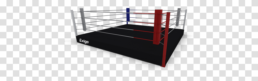 Boxing Rings For Training Competition Boxing Ring, Sport, Sports, Transportation, Railing Transparent Png