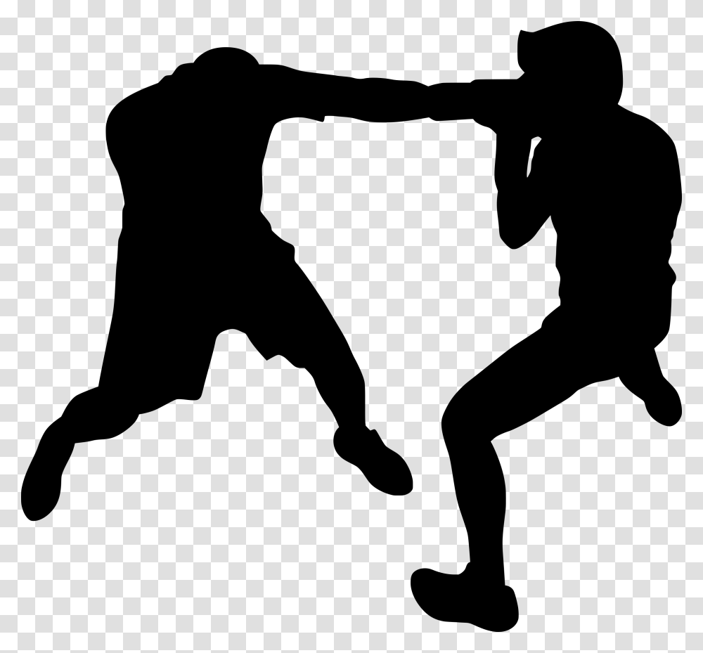 Boxing Silhouette, Gray, World Of Warcraft Transparent Png