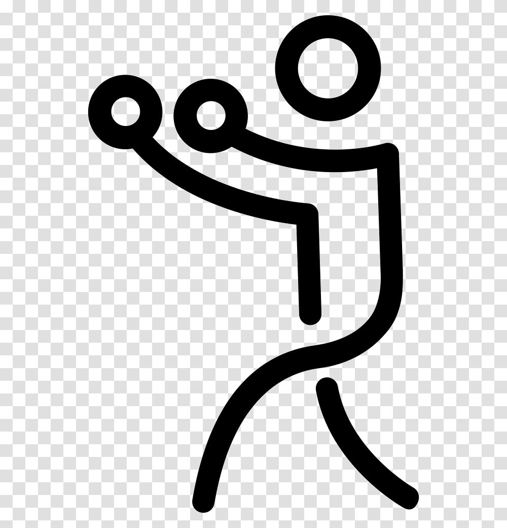 Boxing Stick Man, Number, Stencil Transparent Png