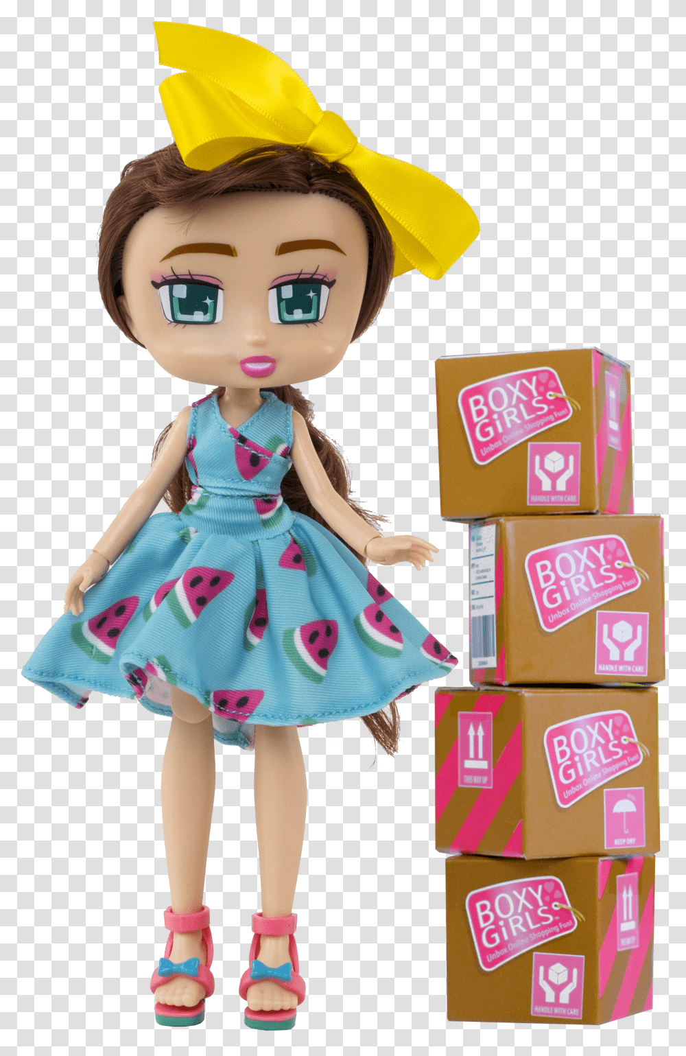 Boxy Girl Brooklyn Doll Transparent Png