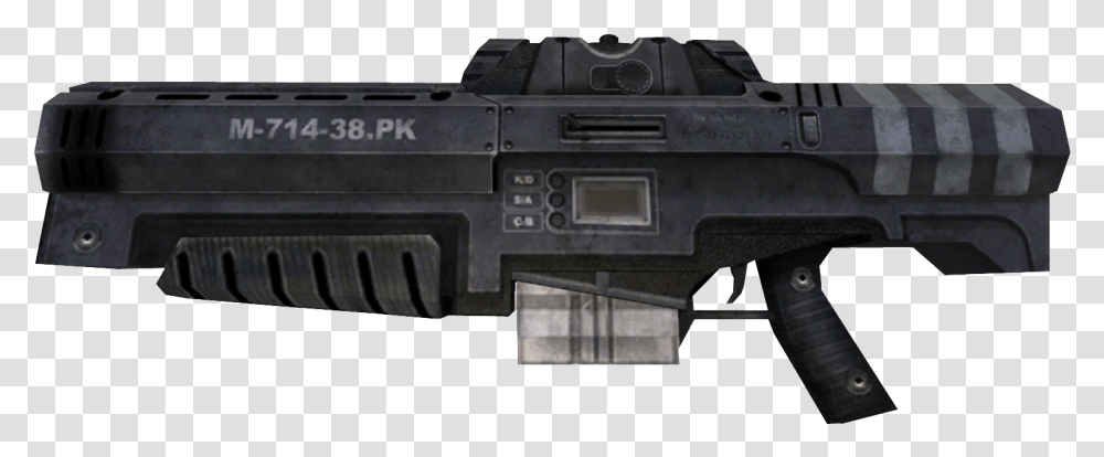 Boxy Rifle, Gun, Weapon, Weaponry, Armory Transparent Png