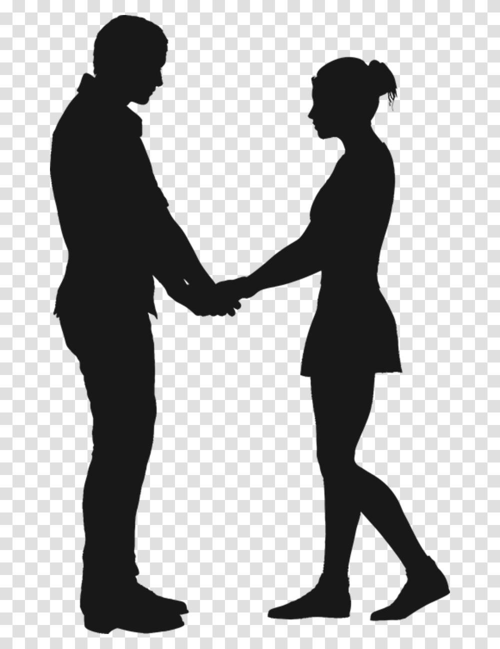 Boy 960 720 Silhouette Couple Holding Hands, Person, Stencil, Kneeling, Balance Beam Transparent Png