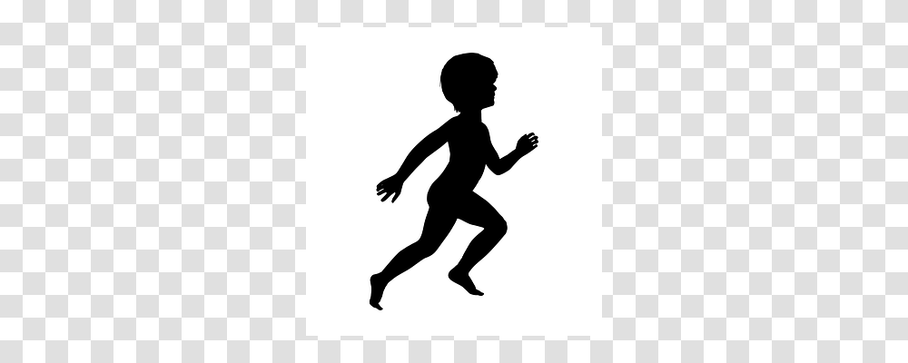 Boy Person, Silhouette, Running, Leisure Activities Transparent Png