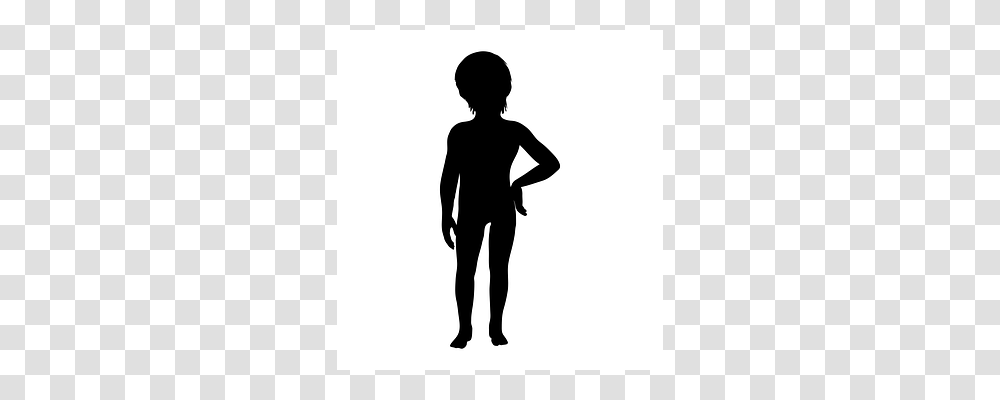 Boy Silhouette, Person, Human, Standing Transparent Png