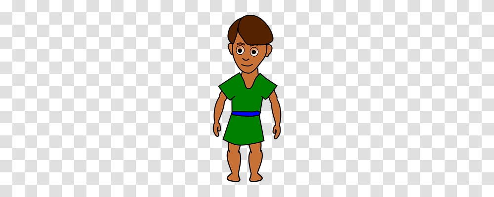 Boy Person, Green, Sleeve Transparent Png