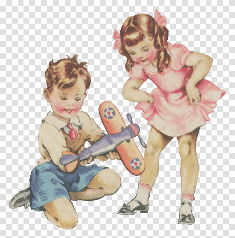 Boy And Girl Playing, Person, Human, Dance Pose, Leisure Activities Transparent Png