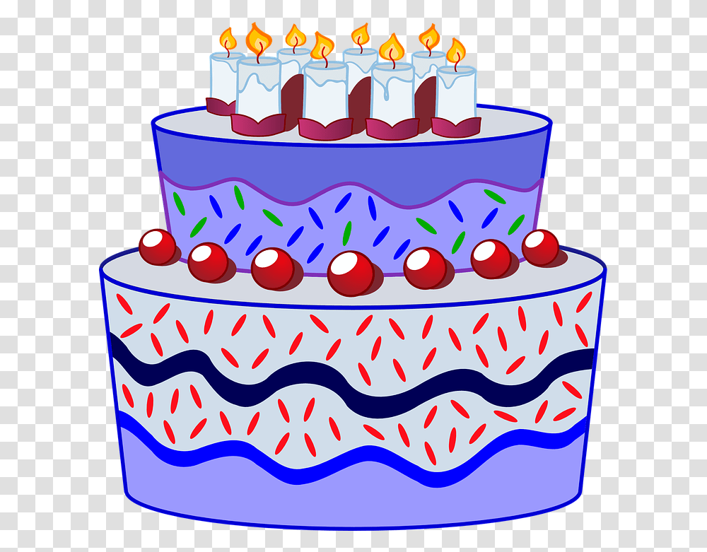 Boy Birthday Cake Cartoon, Dessert, Food Transparent Png