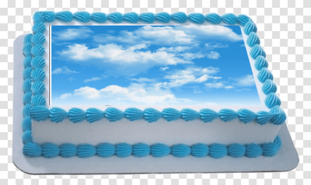 Boy Birthday Cake Photo Frame, Dessert, Food, Icing, Cream Transparent Png