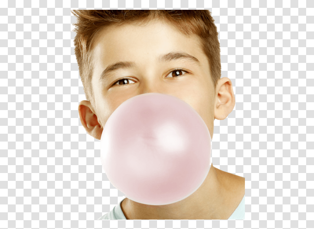 Boy Blowing Bubble Gum Chewing Gum, Person, Human, Head Transparent Png