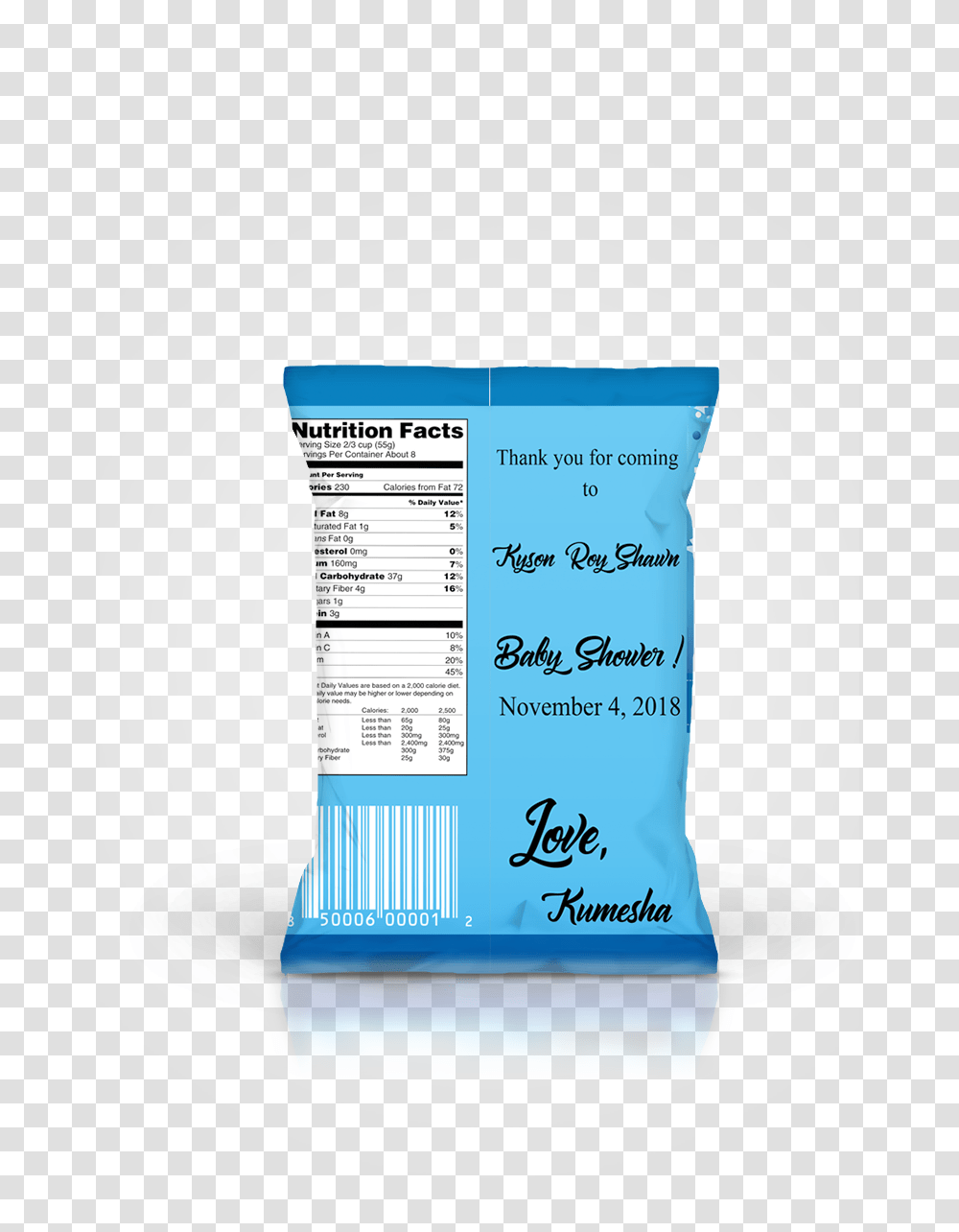 Boy Boss Baby Chip Bags Boss Baby Party Boss Baby Baby Shower Chip Bags, Pillow, Cushion, Label Transparent Png