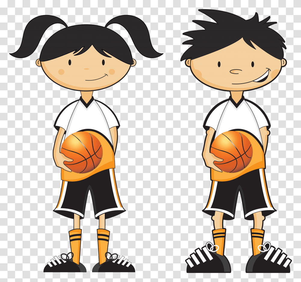 Boy Cartoon, Team Sport, Sports, Basketball, Basketball Court Transparent Png