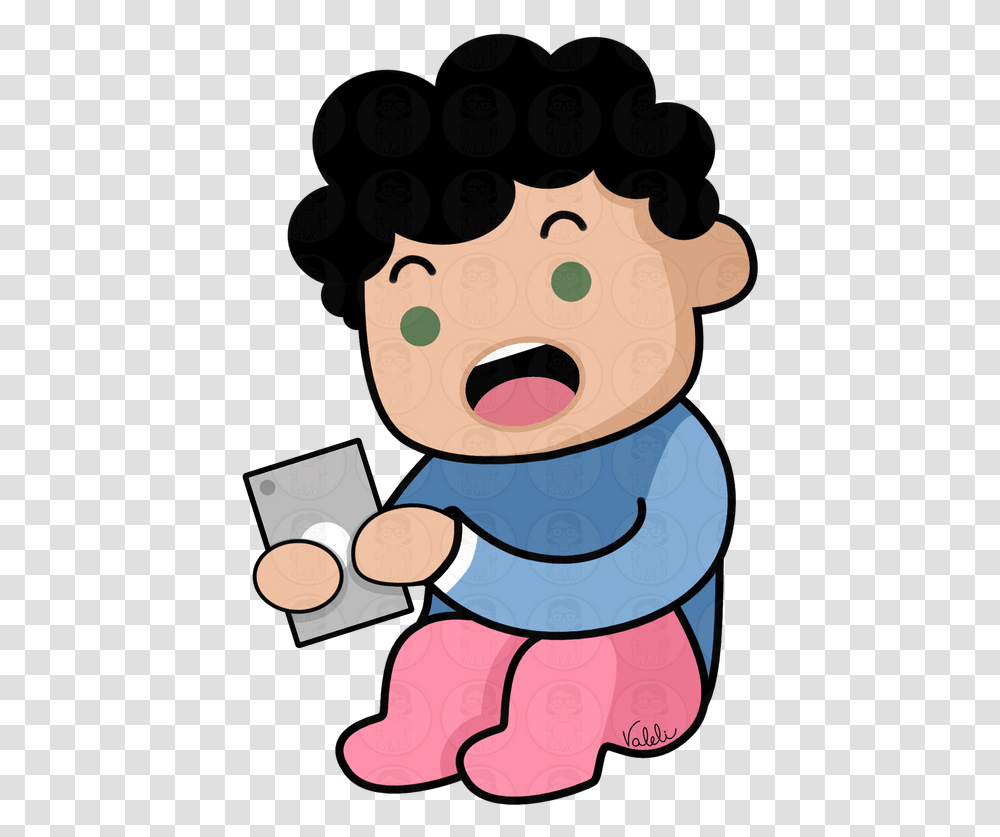 Boy Checking His Phone Cartoon, Face, Performer, Photography, Portrait Transparent Png