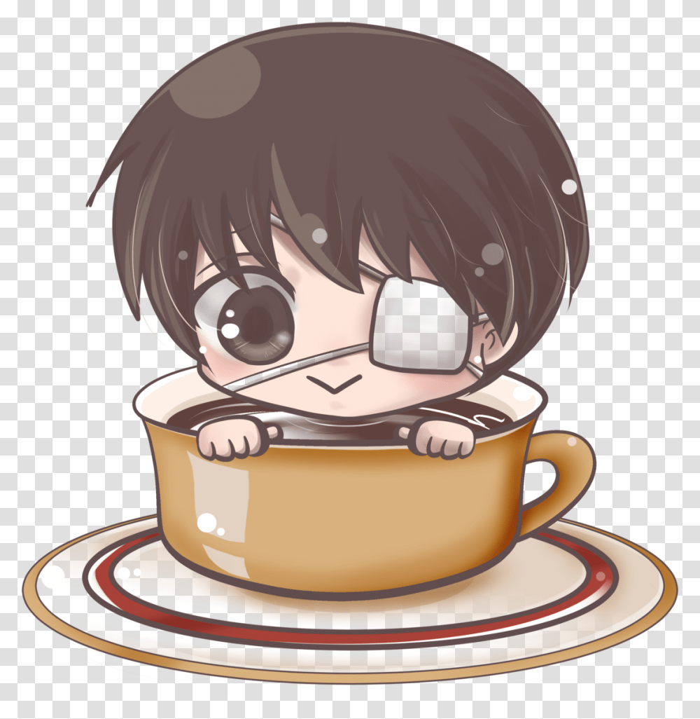 Boy Chibi And Anime Anime Chibi Tokyo Ghoul, Saucer, Pottery, Helmet Transparent Png