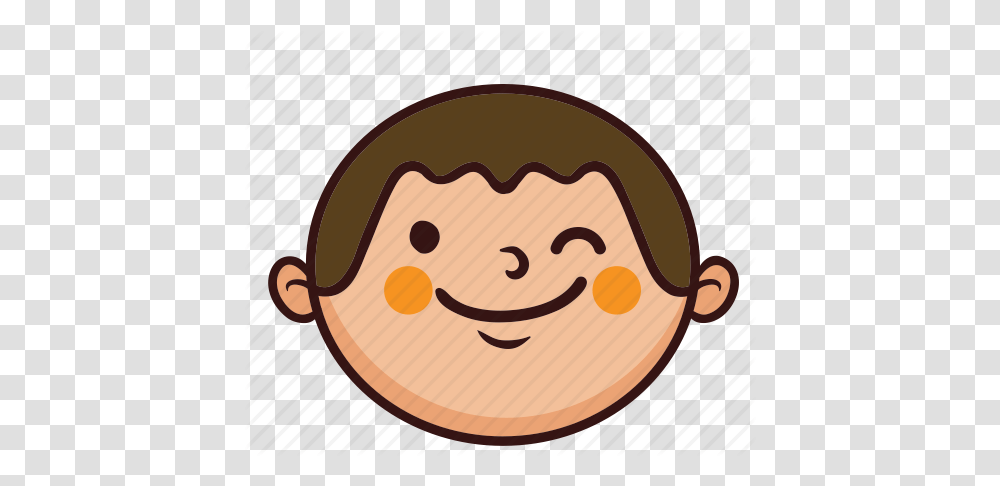 Boy Chubby Cute Fat Kid Smile Icon, Food, Bowl, Meal Transparent Png