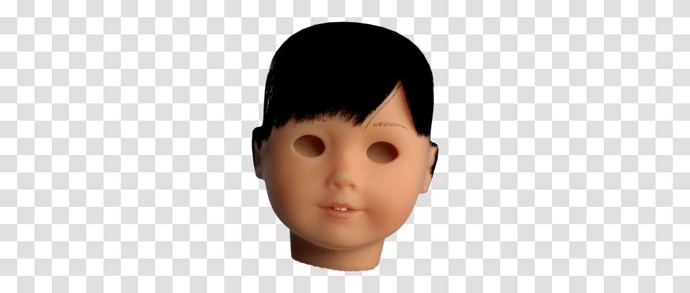 Boy, Doll, Toy, Head, Person Transparent Png