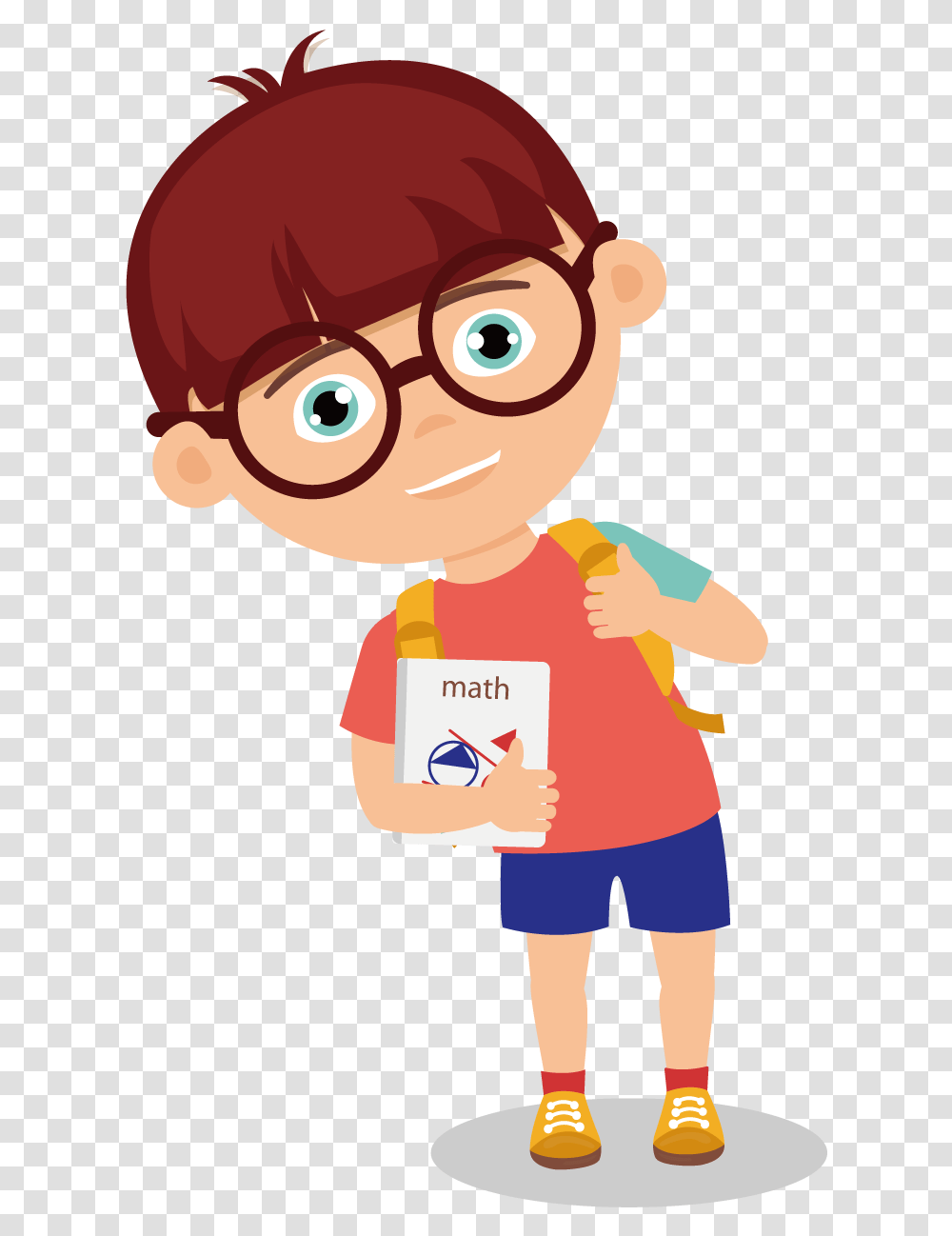 Boy Drawing Clip Art Background Cartoon School Boy, Person, Face, Female, Label Transparent Png