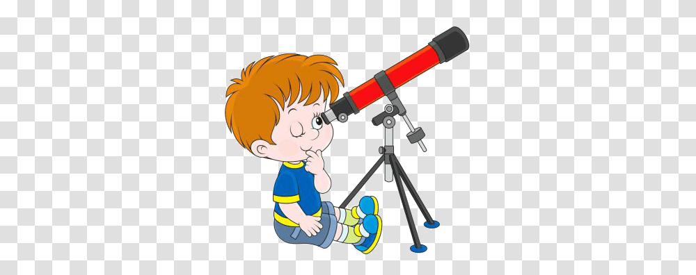 Boy Eating Breakfast Clipart, Telescope, Person, Human, Tripod Transparent Png