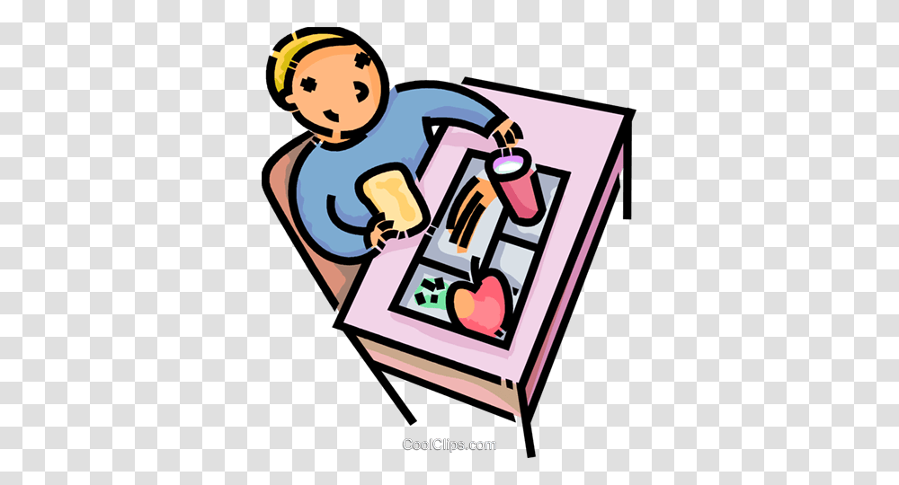 Boy Eating His Lunch, Label, Advertisement, Poster Transparent Png