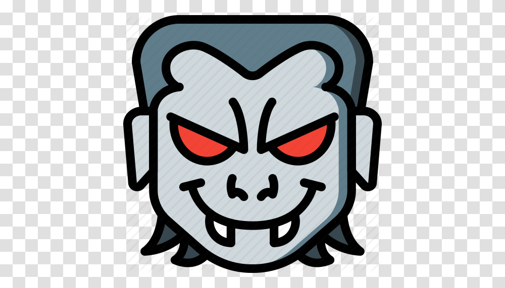 Boy Emojis Halloween Horror Scary Spooky Vampire Icon, Pirate, Drawing, Label Transparent Png