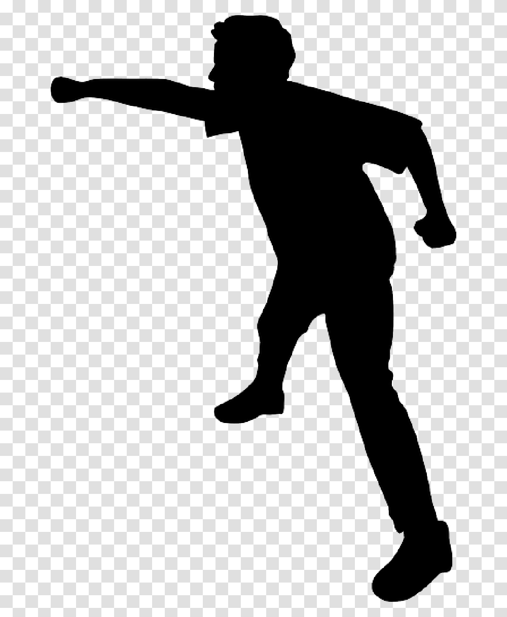 Boy Fight Silhouette Fist Boy Punching, Person, Ninja, Pedestrian, Stencil Transparent Png