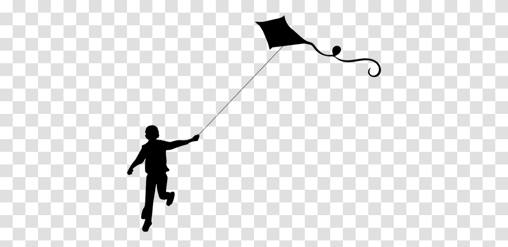 Boy Flying Kite, Gray, World Of Warcraft Transparent Png