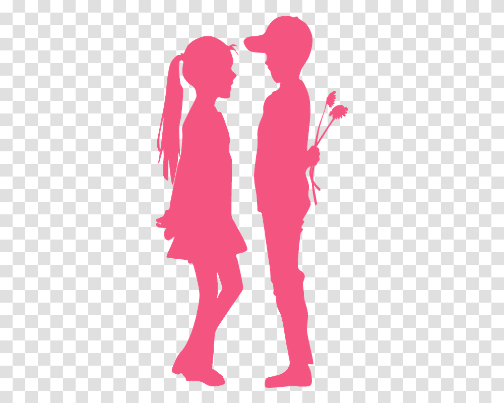 Boy Giving Flowers To Girl, Person, Leisure Activities, Plant Transparent Png