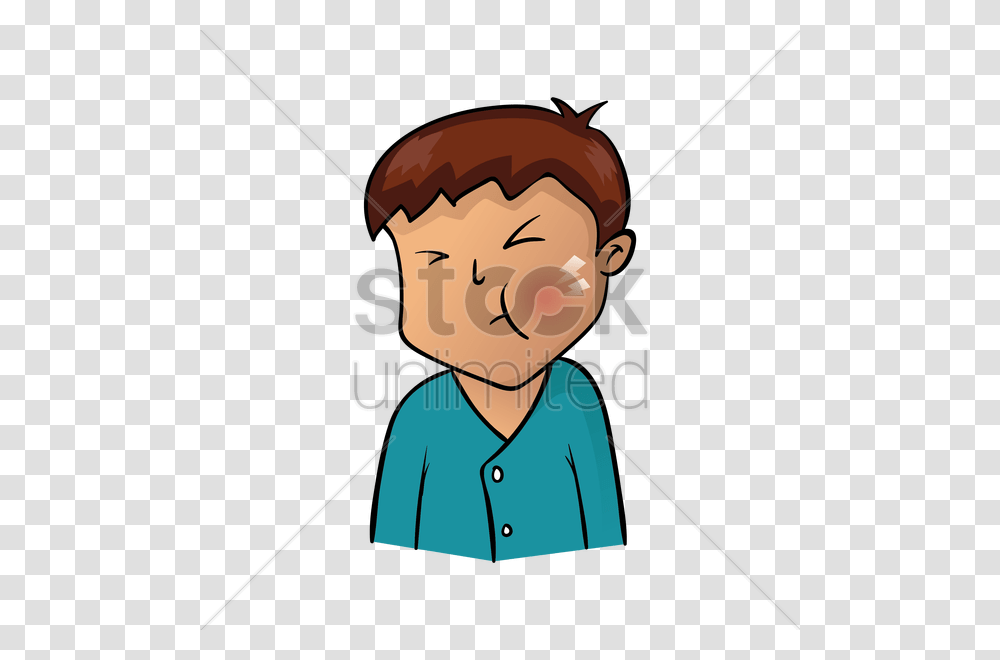 Boy Having Toothache Vector Image, Person, Sport, Outdoors, Duel Transparent Png