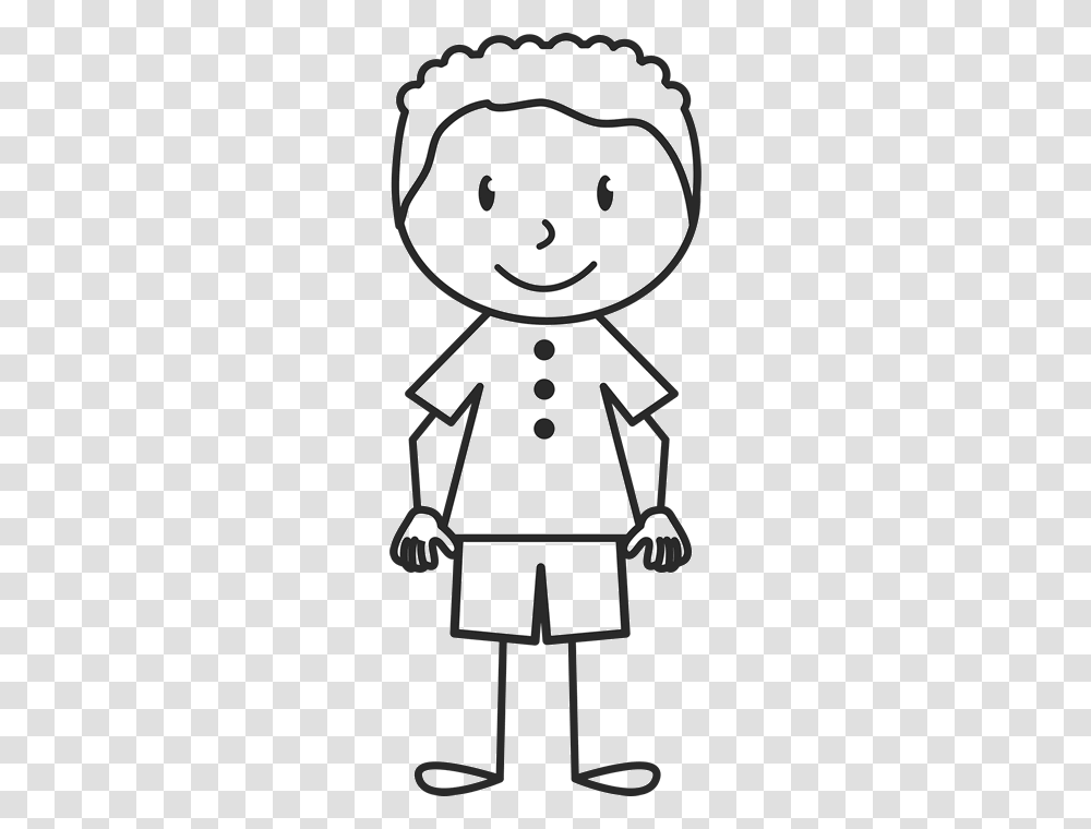 Boy In Button Up Shirt Stamp Stick Figure Stamps Stamptopia, Nature, Outdoors, Snow, Snowman Transparent Png
