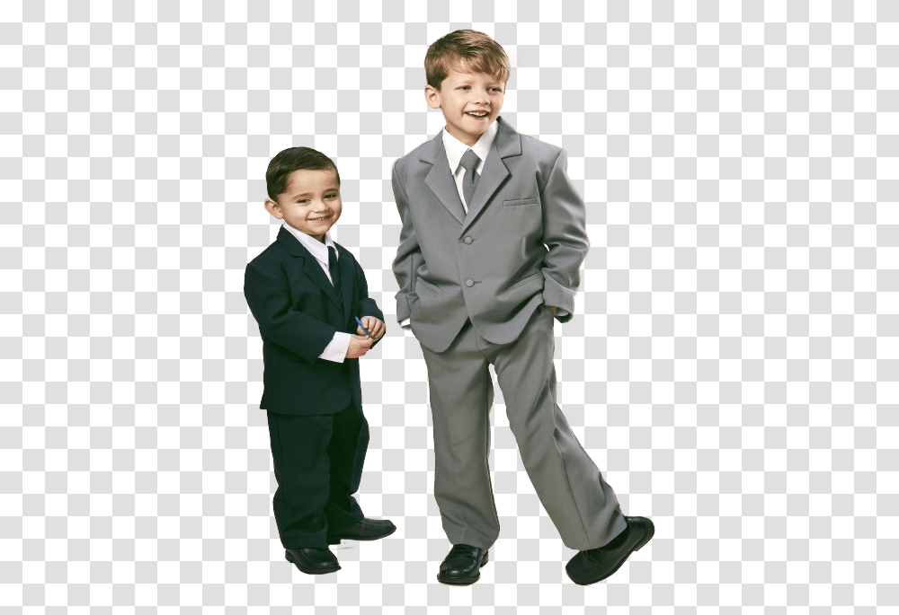 Boy In Suit, Overcoat, Person, Tie Transparent Png