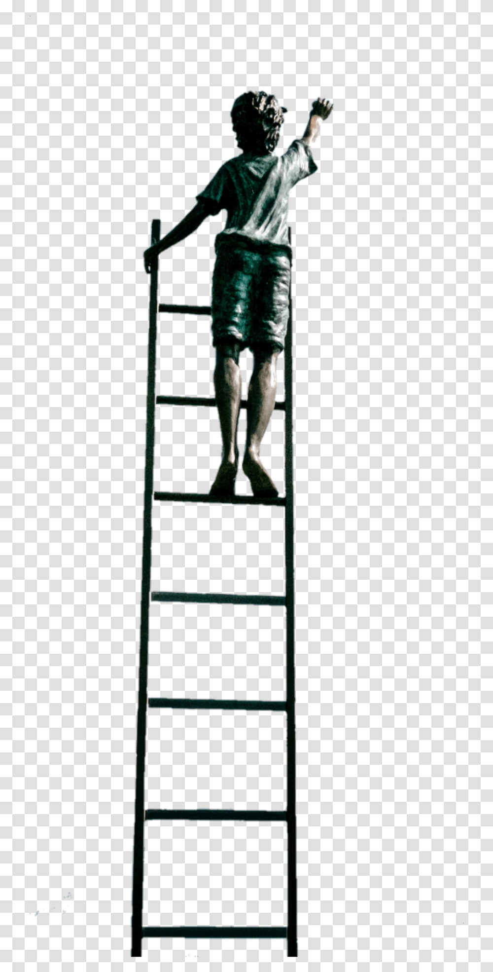 Boy Ladder If Tears Could Build A Stairway And Memories A Lane, Person, Furniture Transparent Png