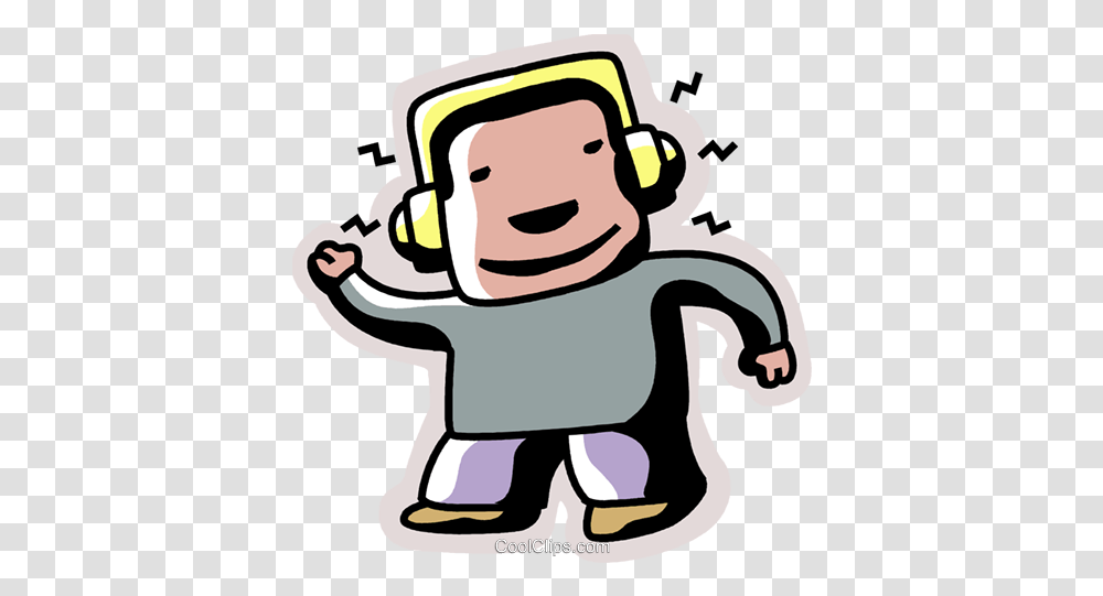 Boy Listening To Music Royalty Free Vector Clip Art Clipart Listening To Music, Astronaut, Doodle, Drawing Transparent Png