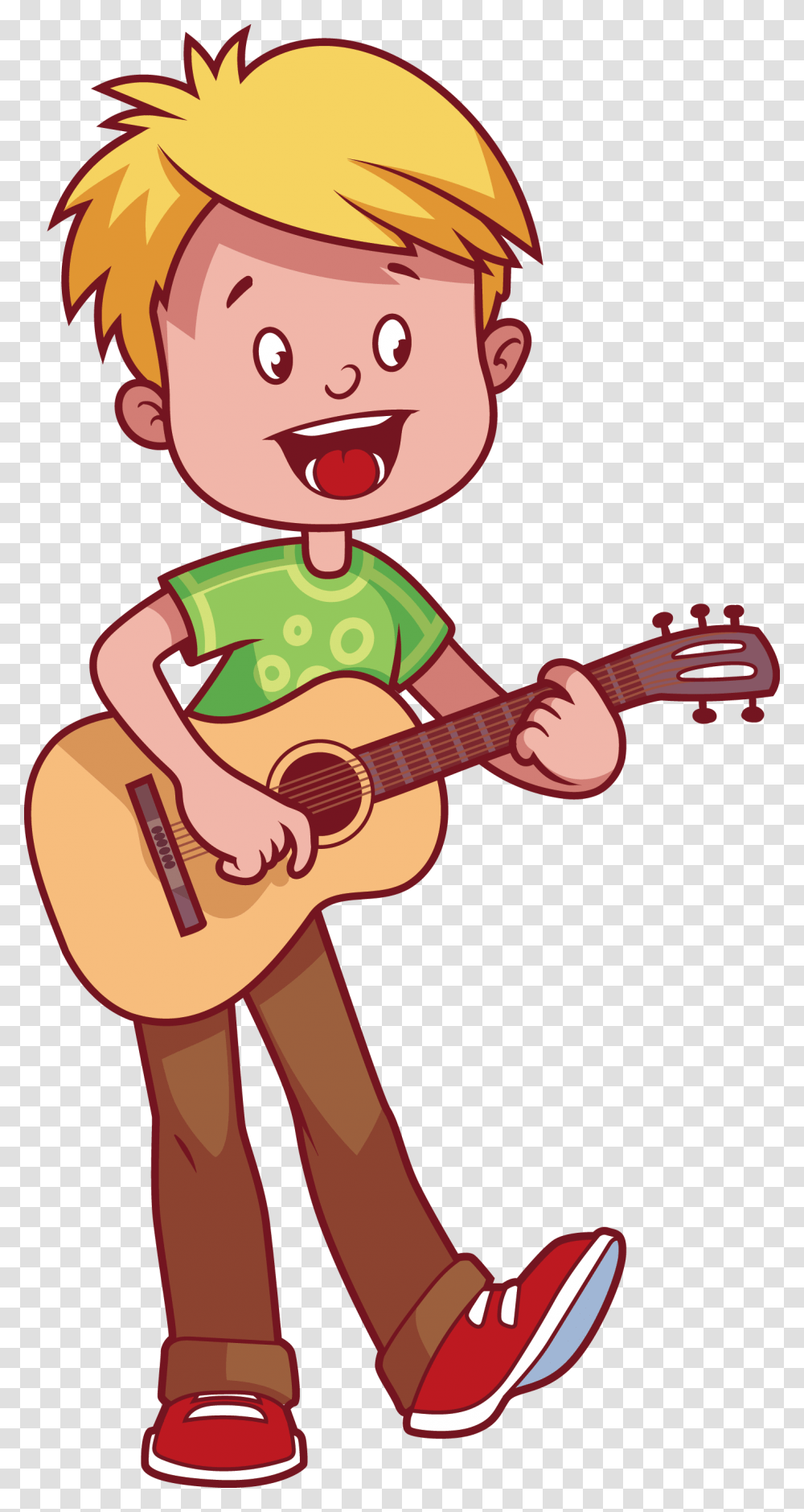 Boy Playing Guitar Clipart Clip Art Images, Leisure Activities, Musical Instrument, Female, Girl Transparent Png
