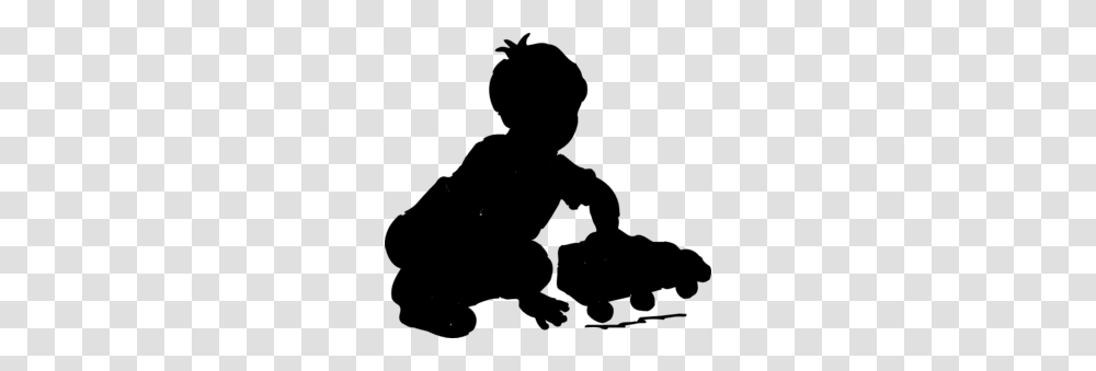 Boy Playing Silhouette Clip Art, Gray, World Of Warcraft Transparent Png