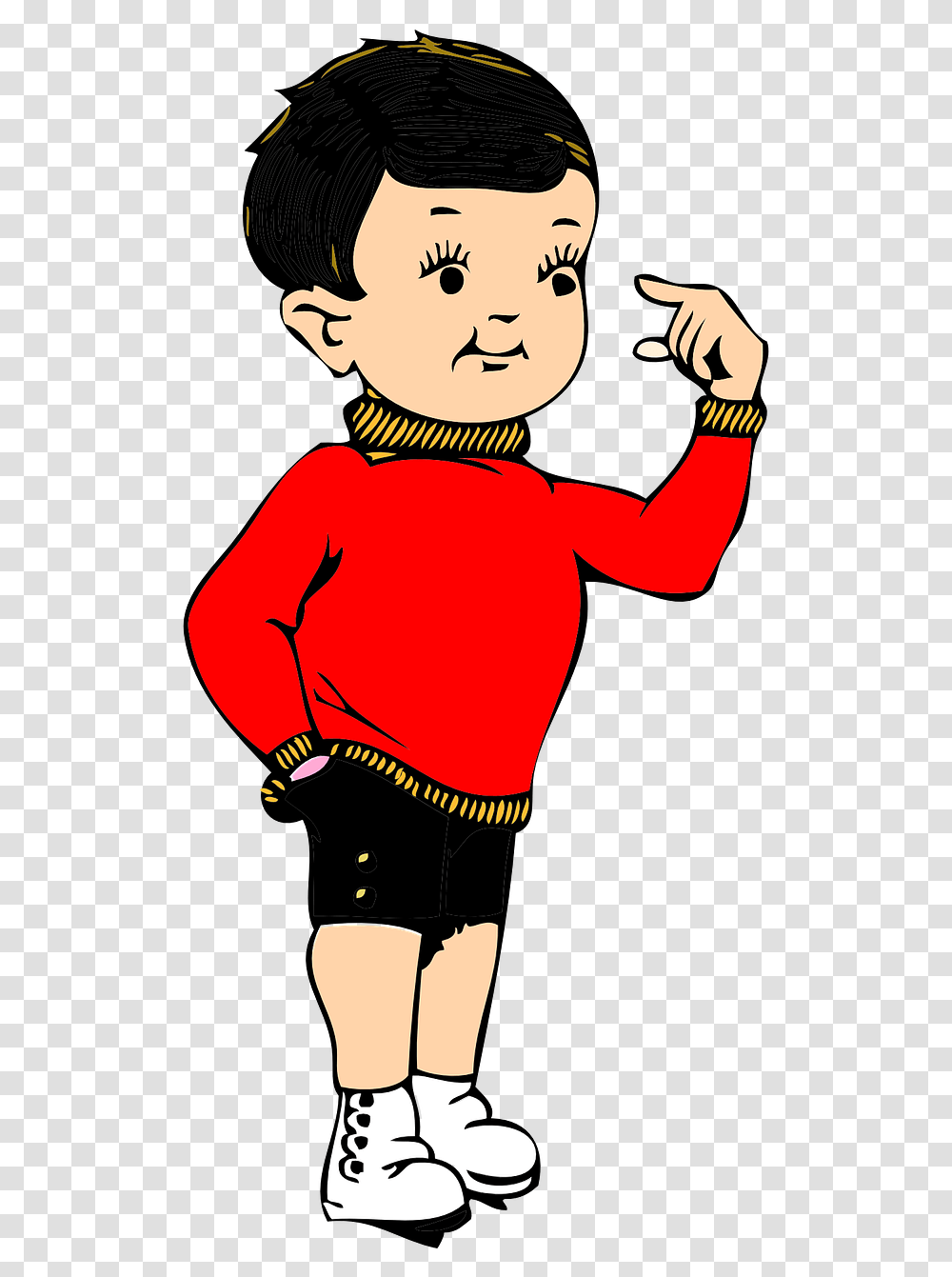 Boy Pointing Me Clipart, Person, Face, Hug Transparent Png