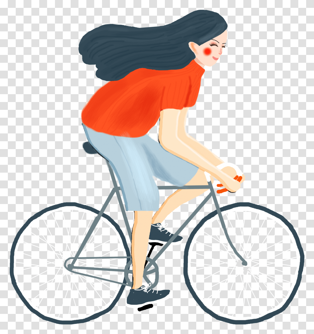 Boy Riding Bike Clipart Bike Card, Person, Human, Bicycle, Vehicle Transparent Png