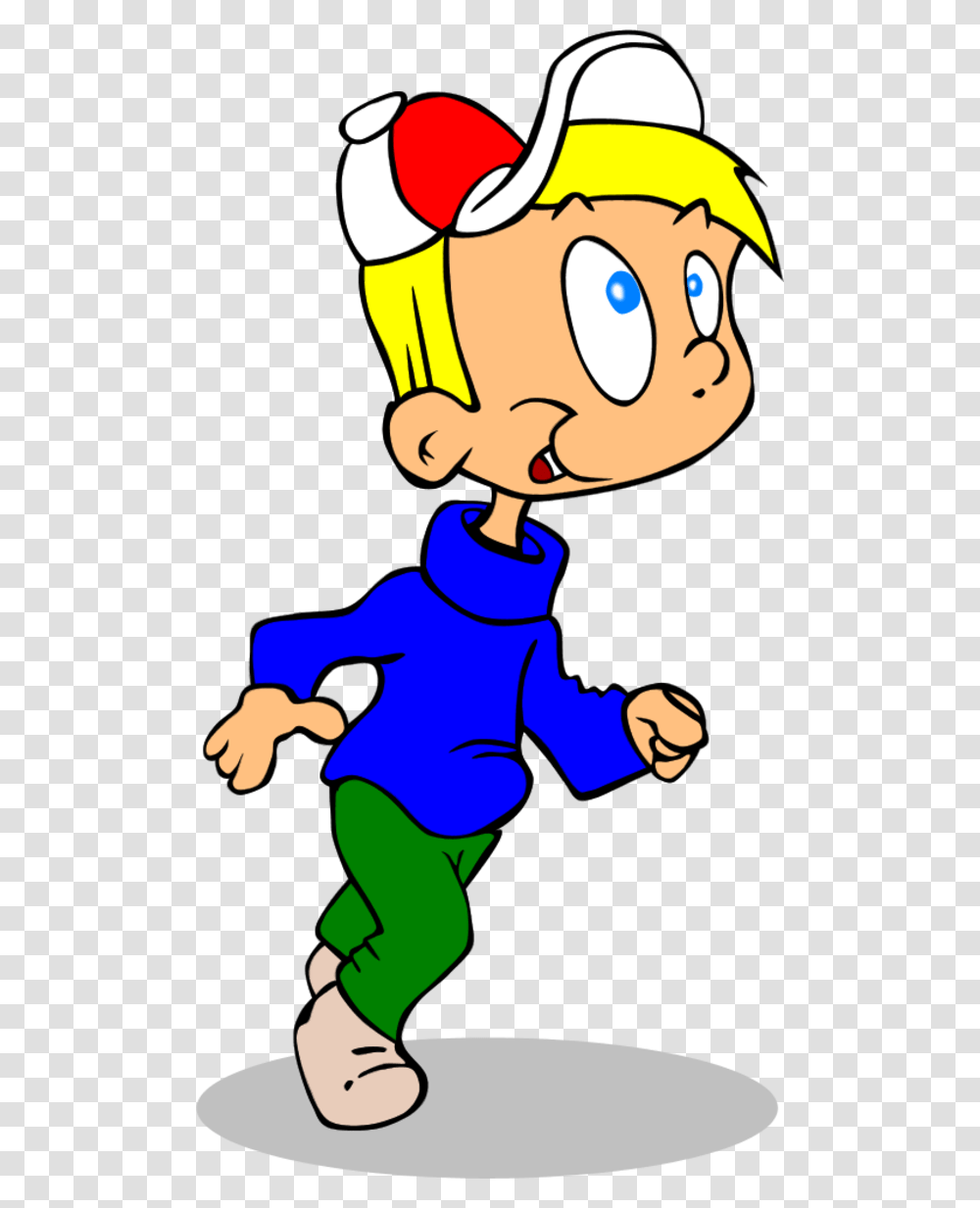 Boy Running Clipart, Hand, Face Transparent Png