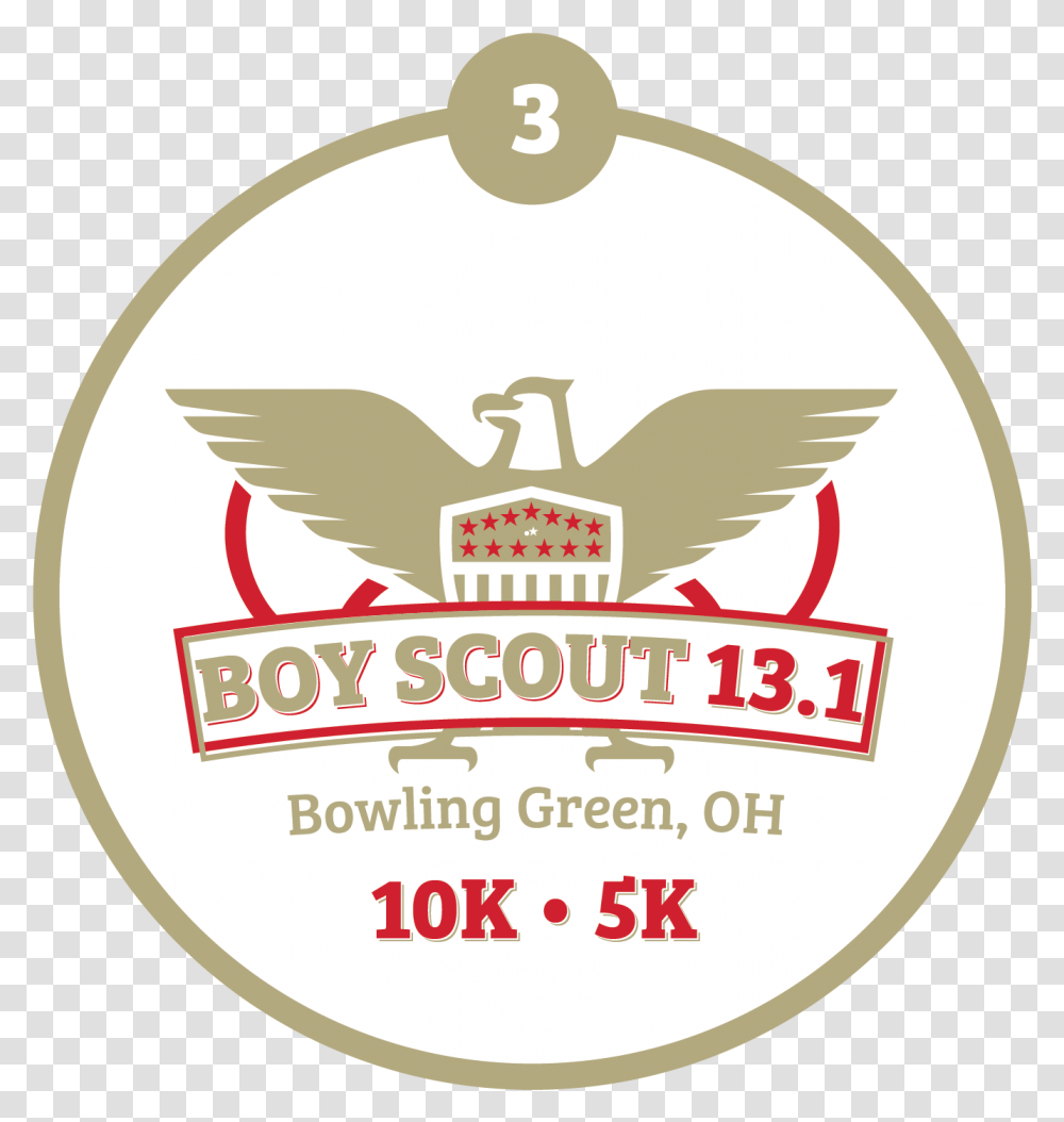 Boy Scout Half Marathon Amp Tenderfoot 5k Bowling Green Boy Scout 5k Bowling Green Ohio, Label, Logo Transparent Png