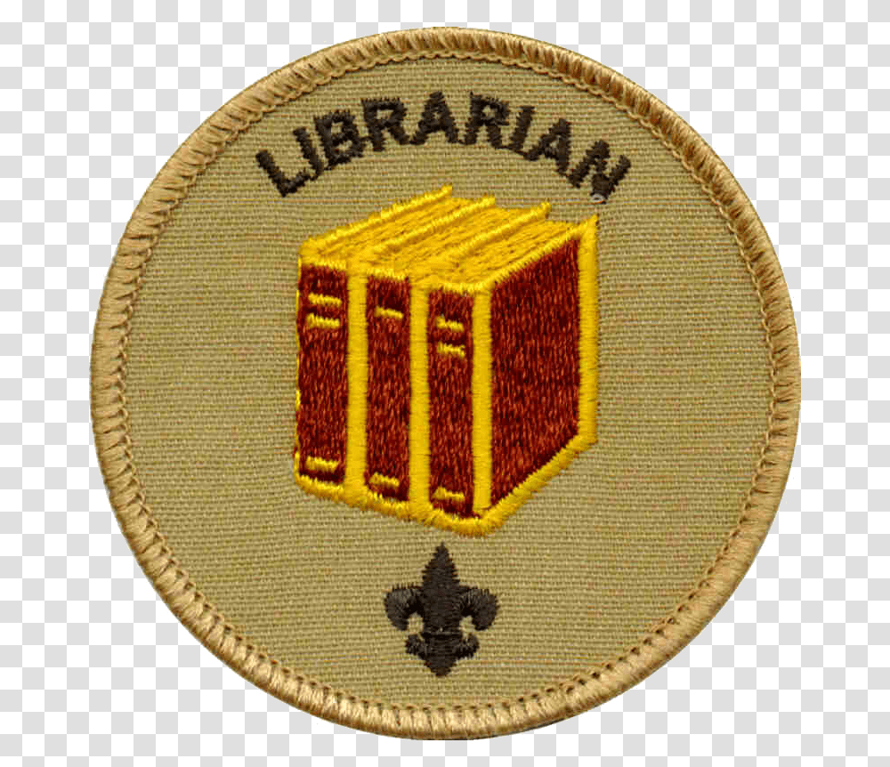 Boy Scout Librarian Badge, Logo, Trademark, Rug Transparent Png