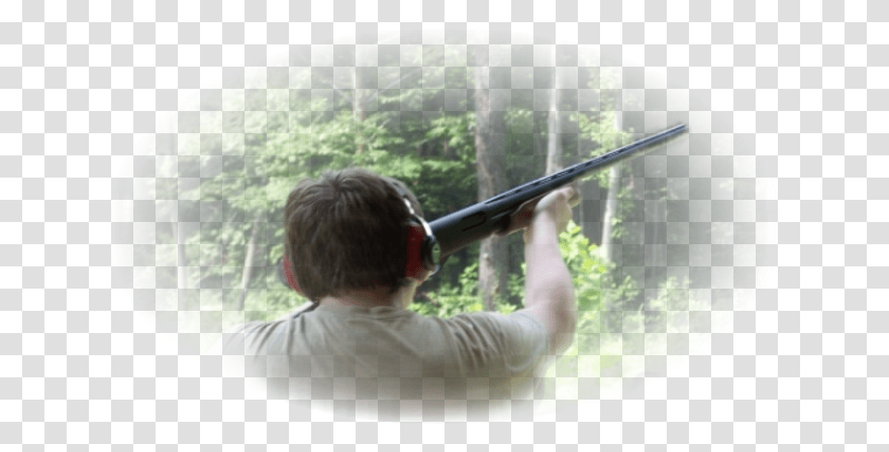 Boy Scout Shooting Shotgun, Person, Human, Weapon, Weaponry Transparent Png