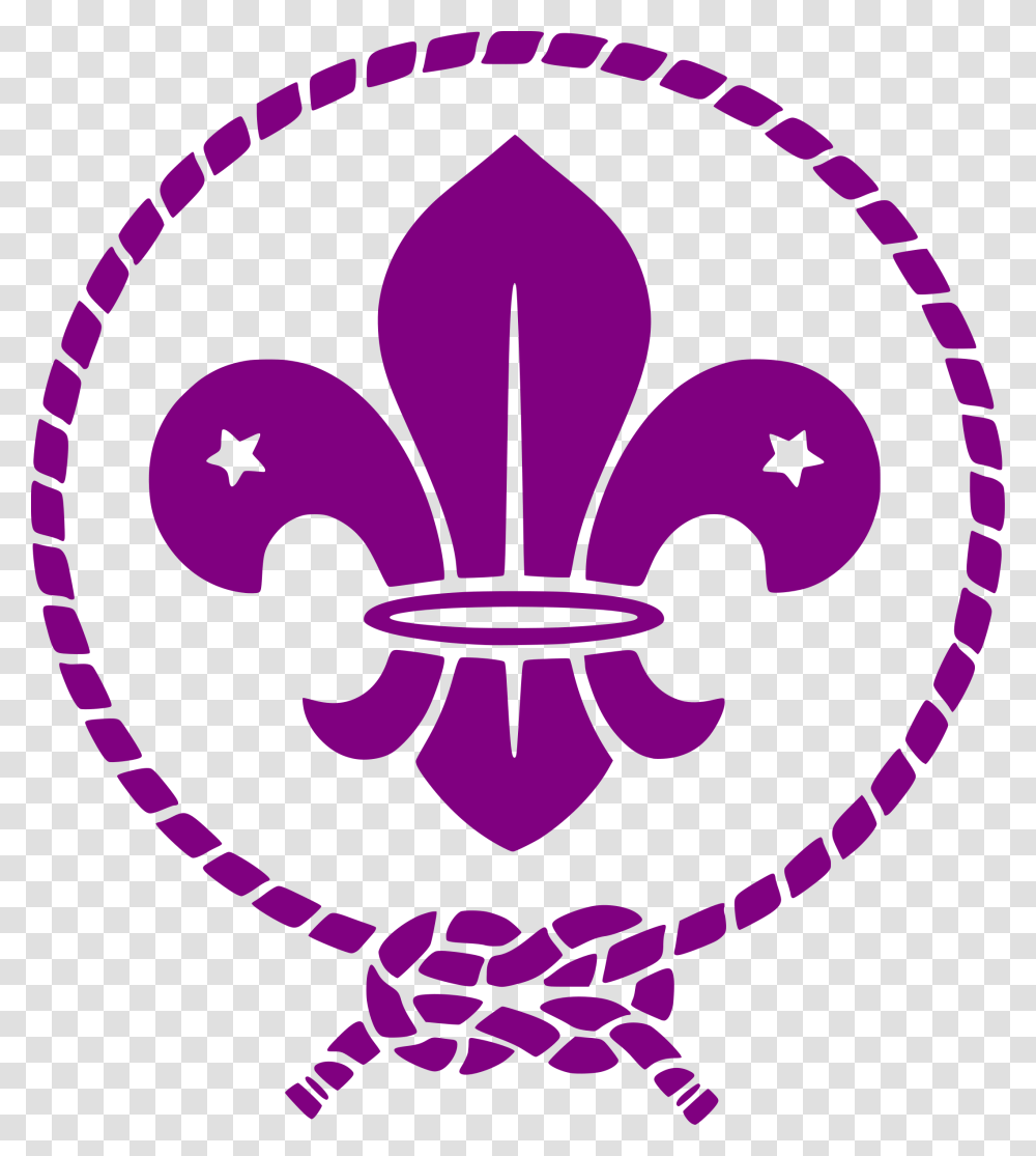 Boy Scouting Organization Emblem Jamboree Of Mata Clipart Fleur De Lis Scouts, Logo, Trademark, Stencil Transparent Png