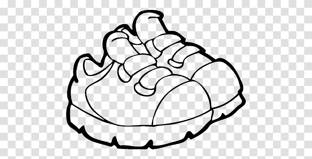 Boy Shoes Coloring Page, Pillow, Cushion, Footwear Transparent Png