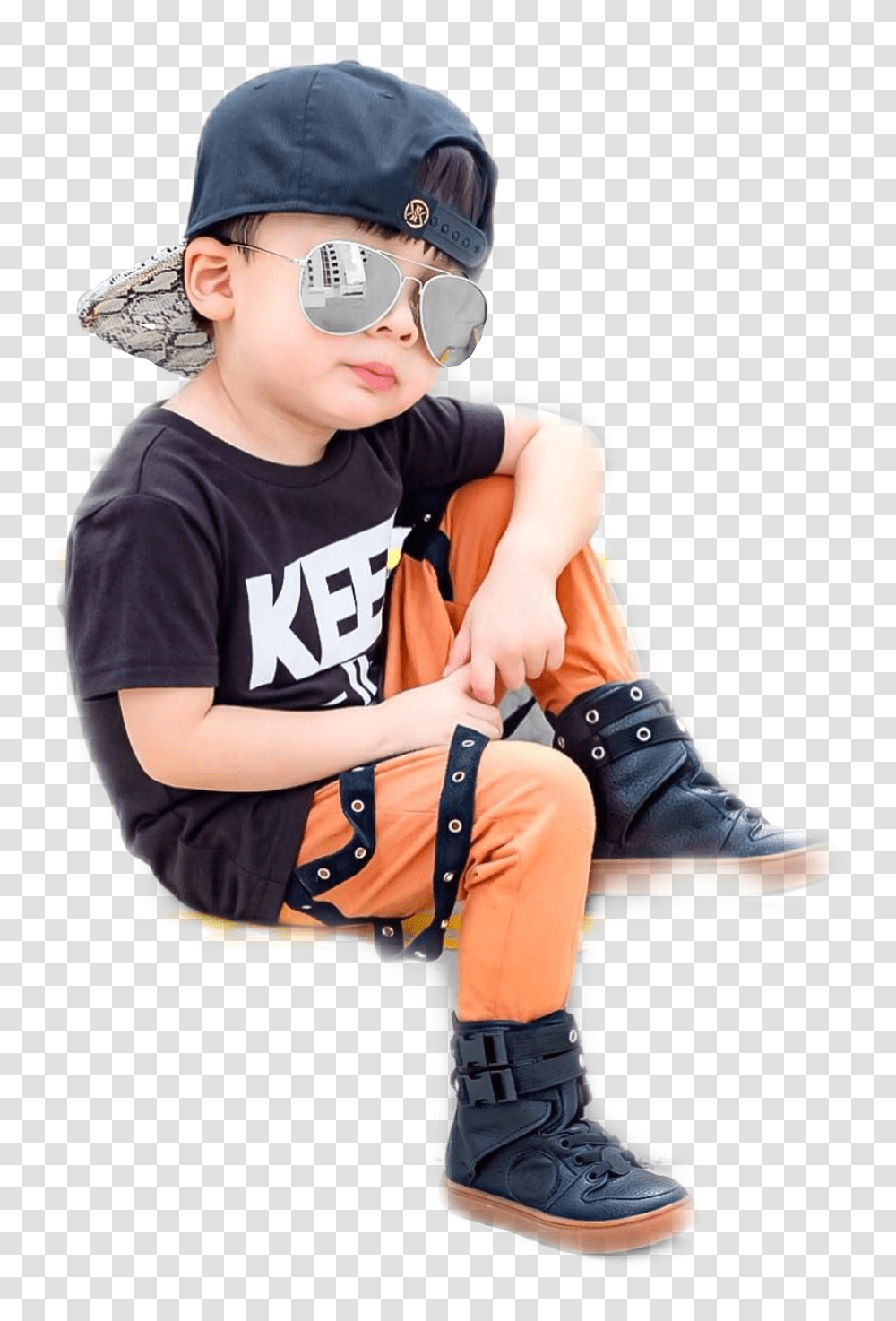 Boy Sitting Cool Guy Freetoedit Boy, Apparel, Sunglasses, Accessories Transparent Png