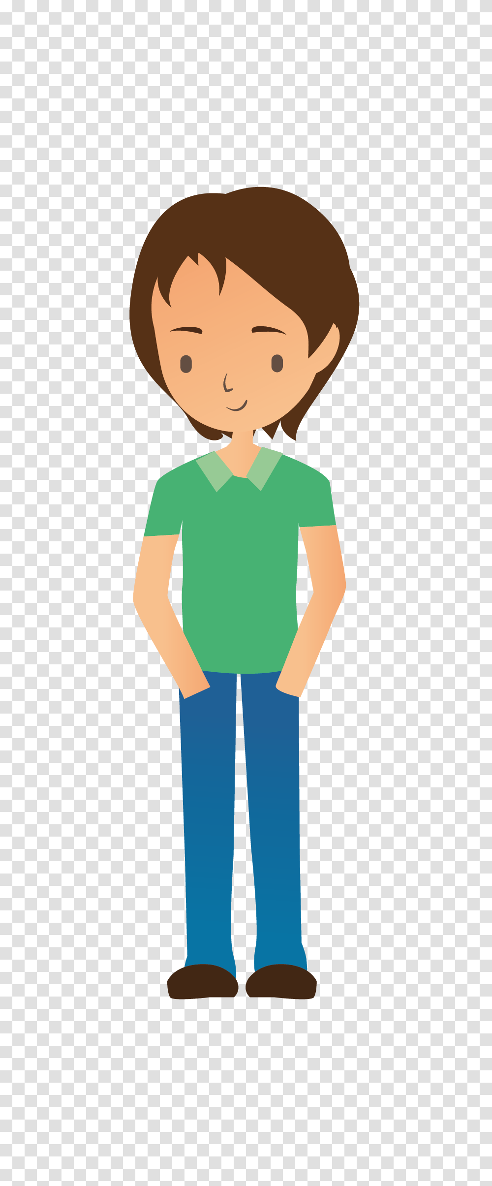 Boy, Standing, Person, Sleeve Transparent Png