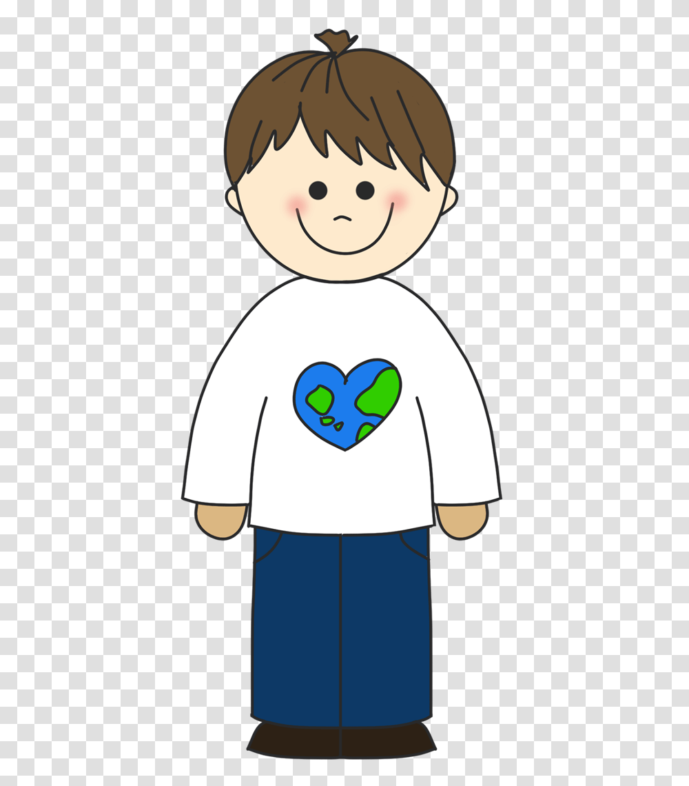 Boy Standing Still Clipart, Heart, Girl, Female Transparent Png